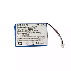 全新 電池 適用於 Garmin 361-00056-07,361-00056-09