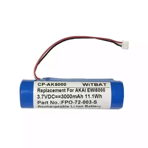 全新 電池 適用於 AKAI EWI 5000,FPO-72-003-S