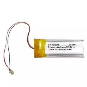 全新 電池 適用於 Sony Walkman NW-E013 NW-E015 NW-E016
