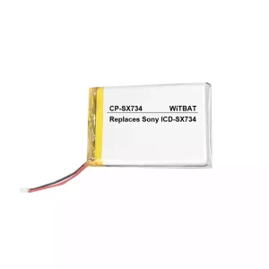 全新 電池 適用於 Sony ICD-SX734