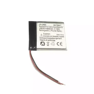全新 電池 適用於 Creative Sound Blaster E5