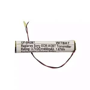 全新 電池 適用於 SONY ECM-W2BT LIS1643