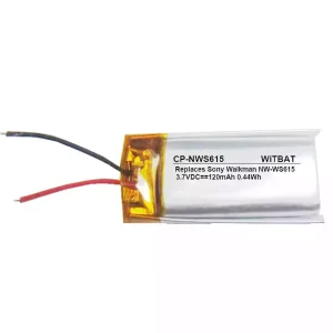 全新 電池 適用於 SONY Walkman NW-WS613 NW-WS615