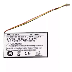 全新 電池 適用於 Ibasso DX80,DX120,DX200,DX220,XHP605083