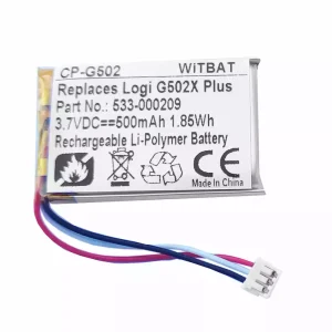 全新 電池 適用於 Logitech 533-000209