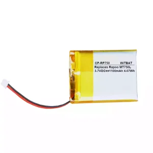 全新 電池 適用於 Rapoo MT750,MT750L,MT750S,MT750PRO