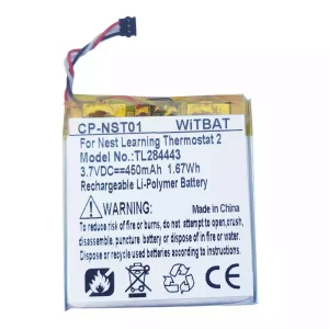全新 電池 適用於 Nest Learning Thermostat 2nd,3rd,TL284443