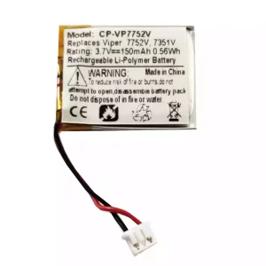 全新 電池 適用於 Viper 7752V,Viper 7351V,Python 7752P,Python 7351P,Clifford 7752X,Clifford 7351X Remote Control