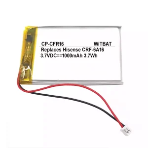 全新 電池 適用於 Hisense CRF-6A16,CRF-6C16
