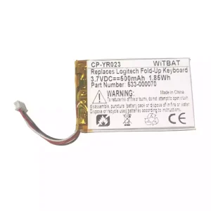 全新 電池 適用於 Logitech 533-000070