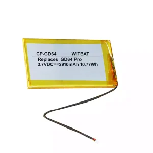 全新 電池 適用於 GD64 PRO GK64XS GK64S