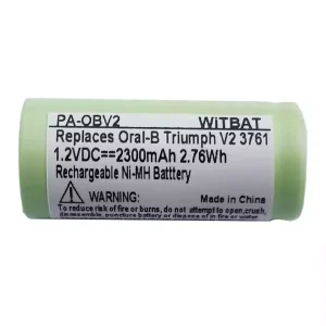 全新 電池 適用於 Braun Oral-B D25,D28,D29,D30,D32,D34,P5000,P6000,P7000