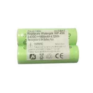 全新 電池 適用於 Waterpik WP-450,WP-360,WP-440,WP-460,WP-461,WP-462,WP-463,WP-465,WP-466,WP-468,WP-470