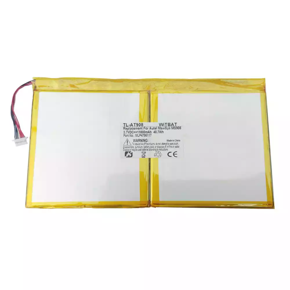 全新 電池 適用於 Autel MaxiSys MS908,MS908P Pro,MLP4795117