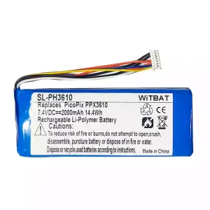 全新 電池 適用於 Philips PicoPix PPX3610